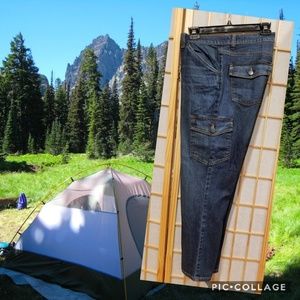 Talbot's Signature Denim Cargo Capris